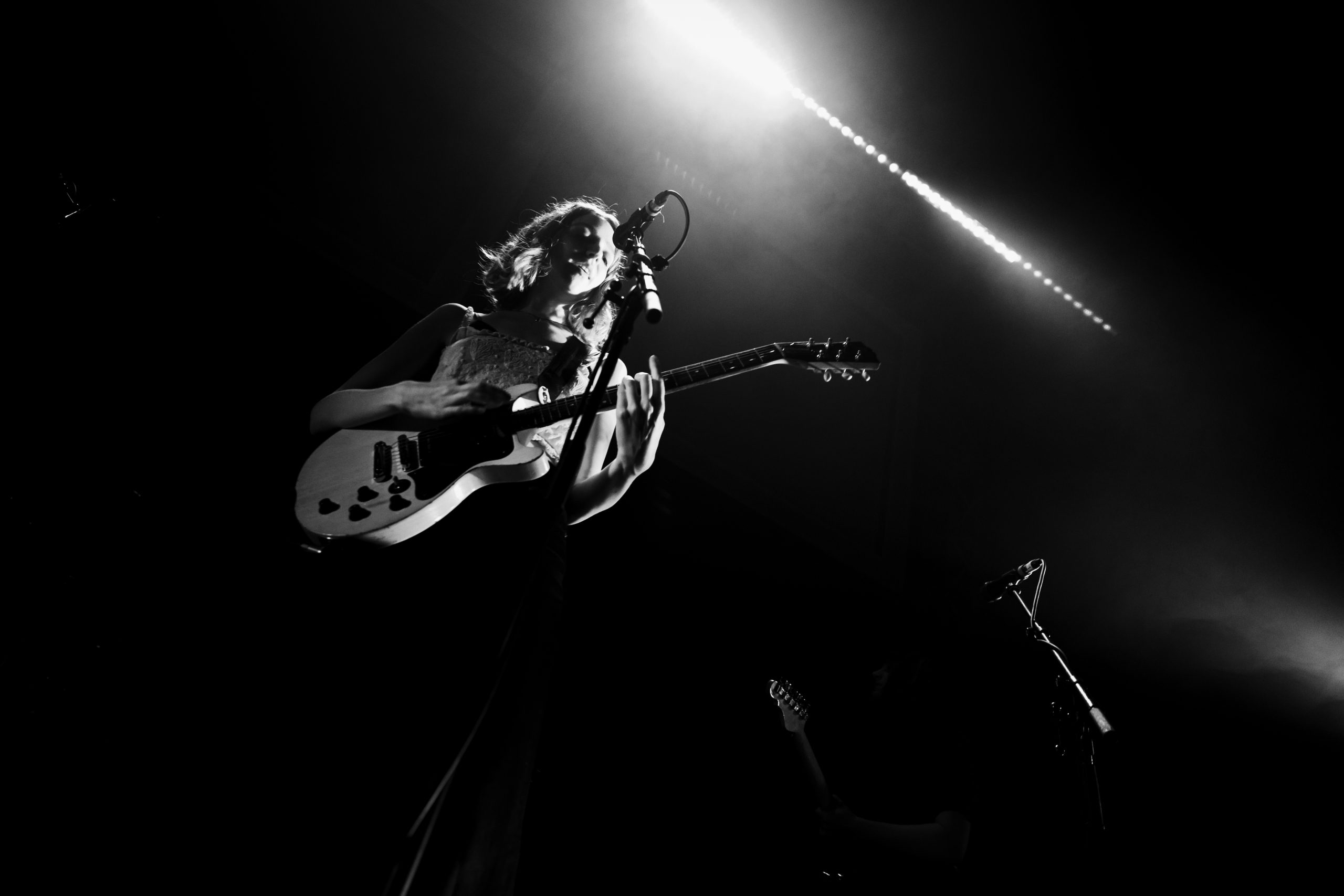 The Big Moon playing at O2 Academy Leeds as part of their 2020 tour supporting Bombay Bicycle Club