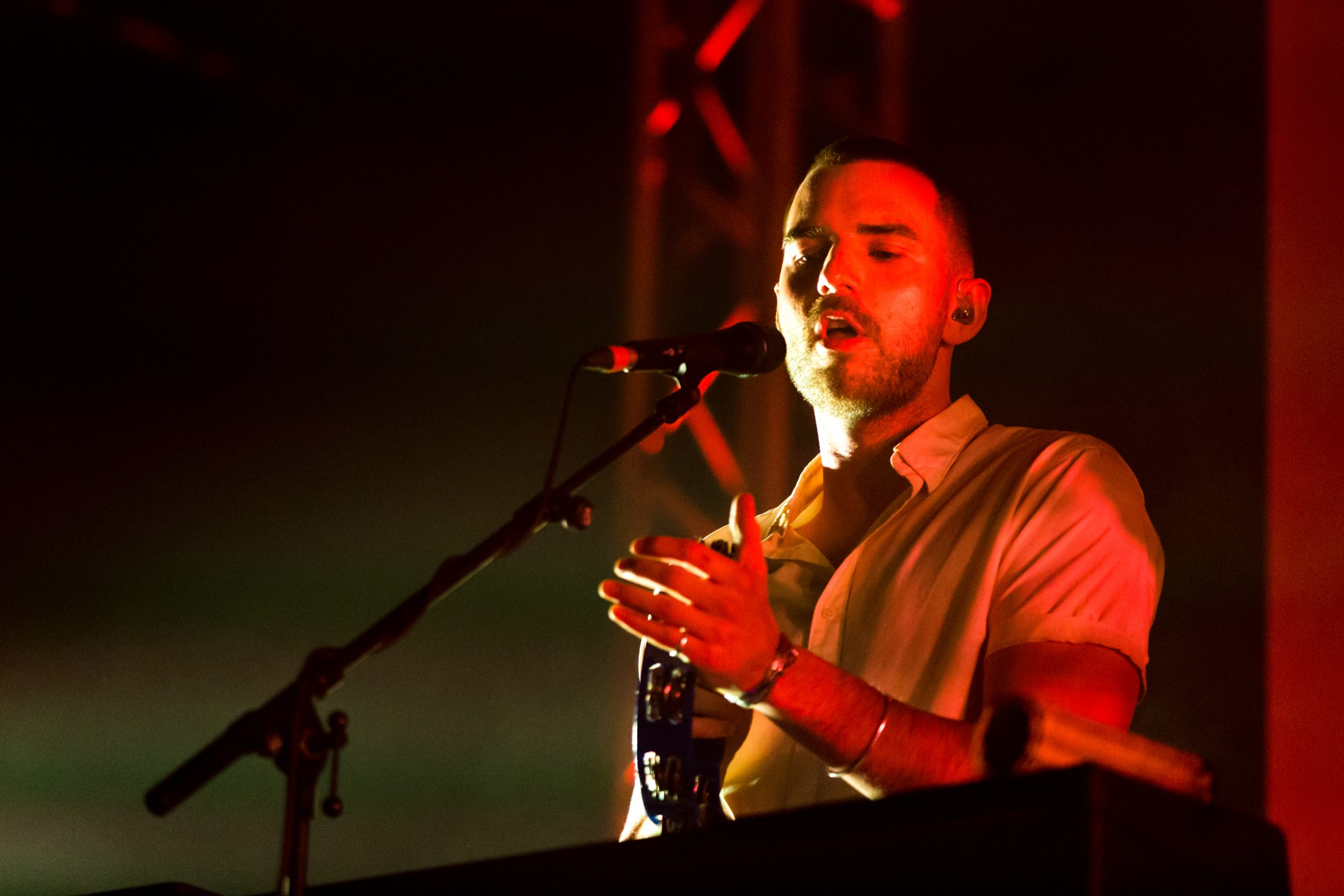 Bombay Bicycle Club playing at O2 Academy Leeds as part of their 2020 tour following the release of Everything Else Has Gone Wrong