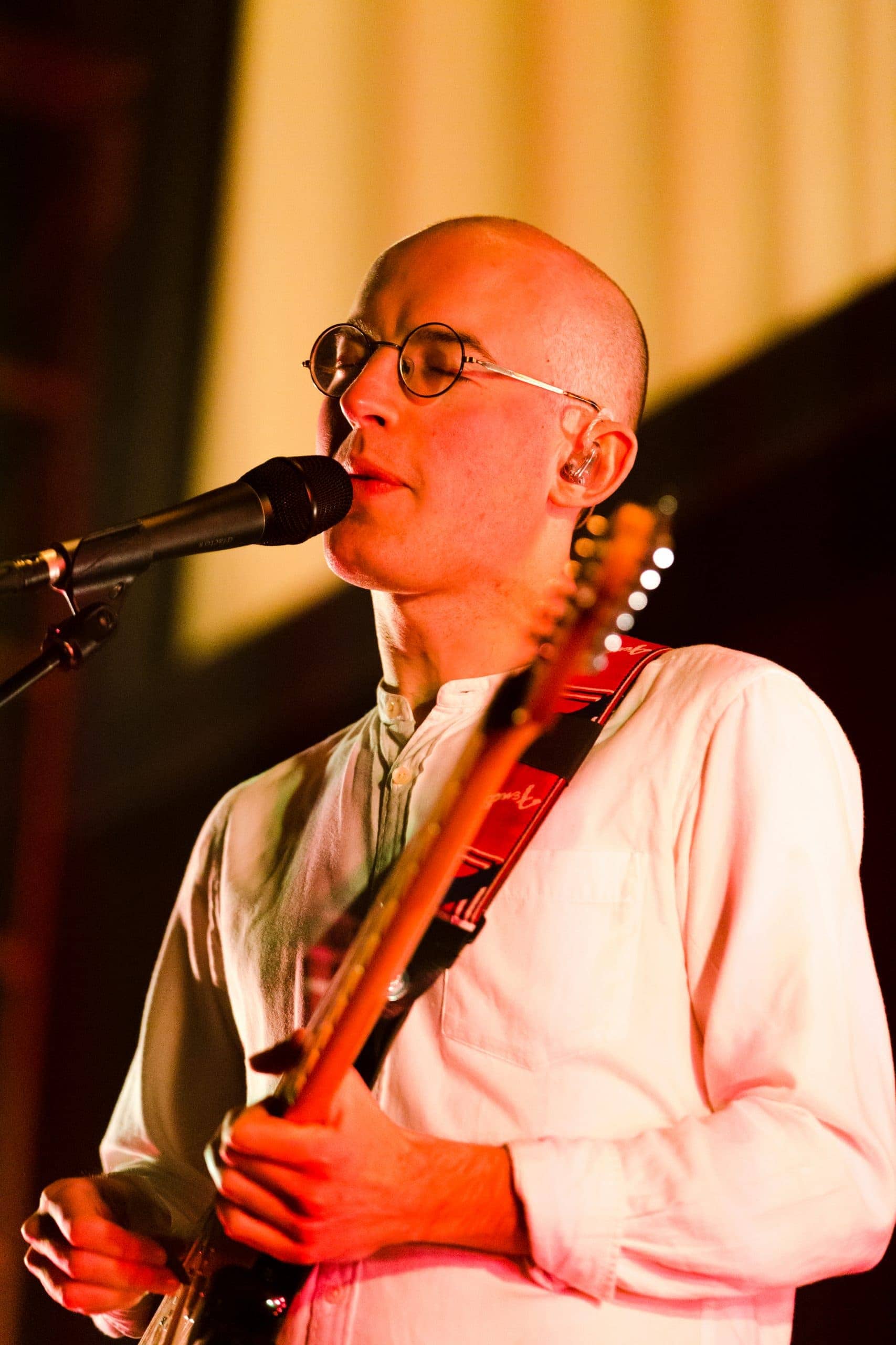 Bombay Bicycle Club playing at O2 Academy Leeds as part of their 2020 tour following the release of Everything Else Has Gone Wrong