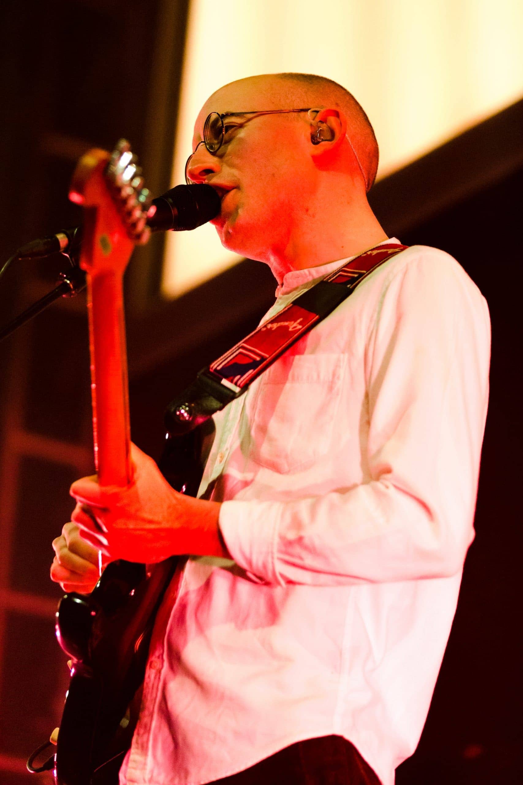 Bombay Bicycle Club playing at O2 Academy Leeds as part of their 2020 tour following the release of Everything Else Has Gone Wrong