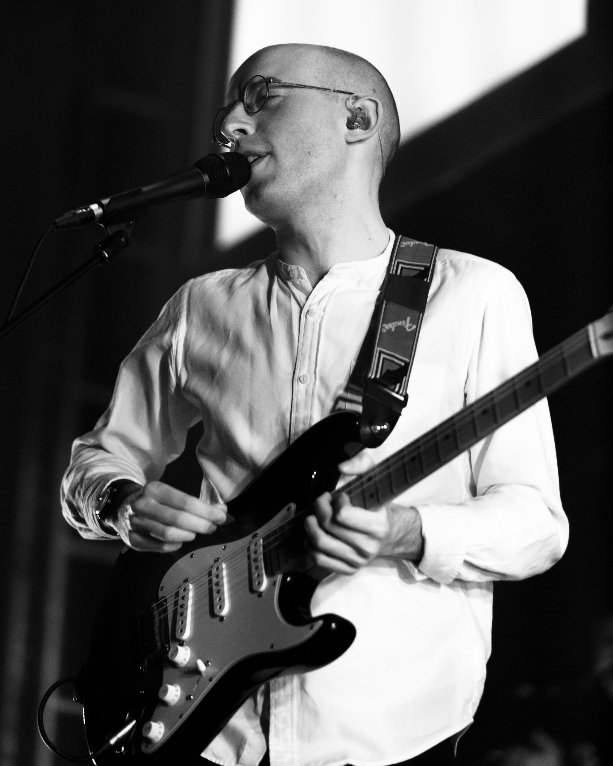 Bombay Bicycle Club playing at O2 Academy Leeds as part of their 2020 tour following the release of Everything Else Has Gone Wrong