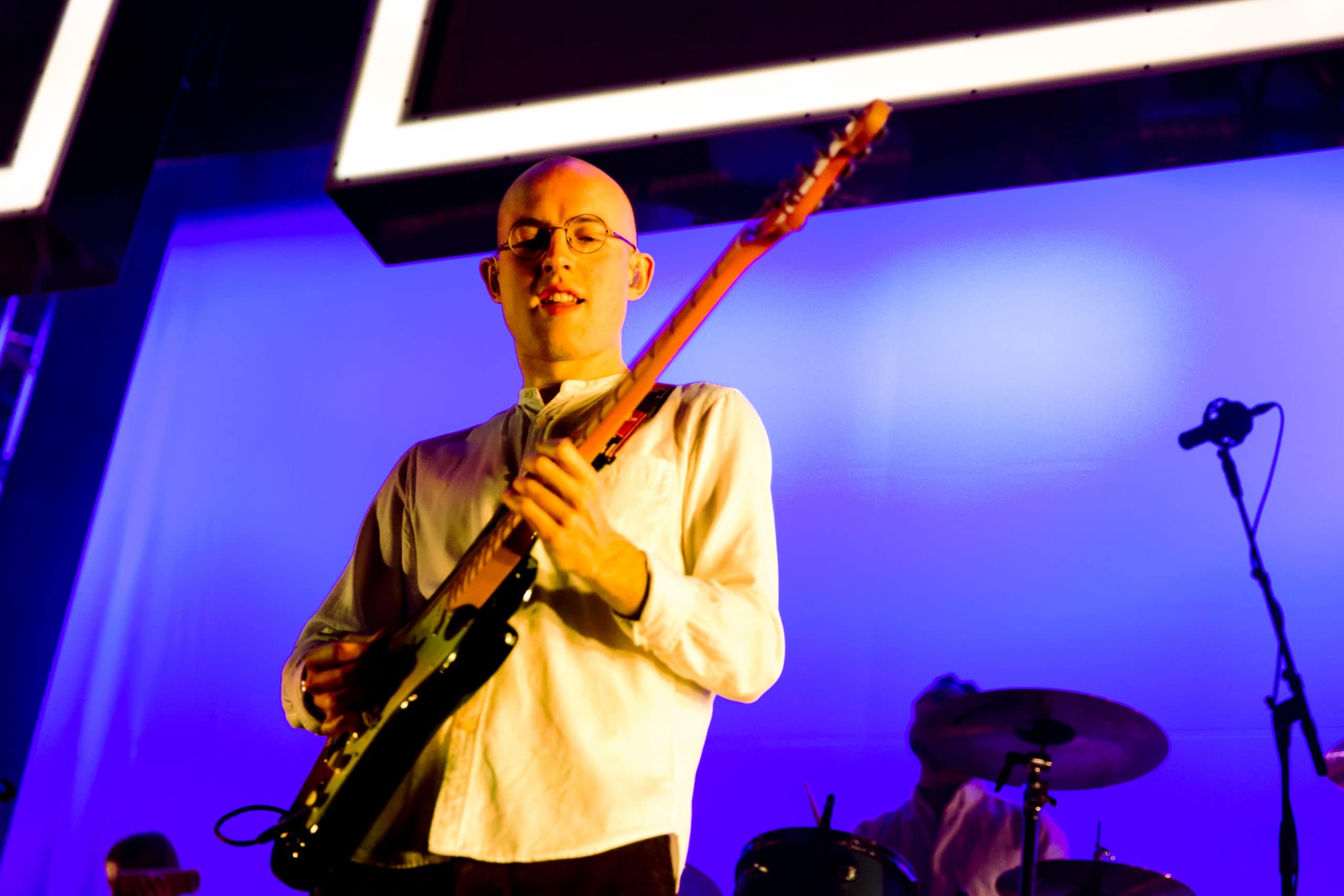 Bombay Bicycle Club playing at O2 Academy Leeds as part of their 2020 tour following the release of Everything Else Has Gone Wrong
