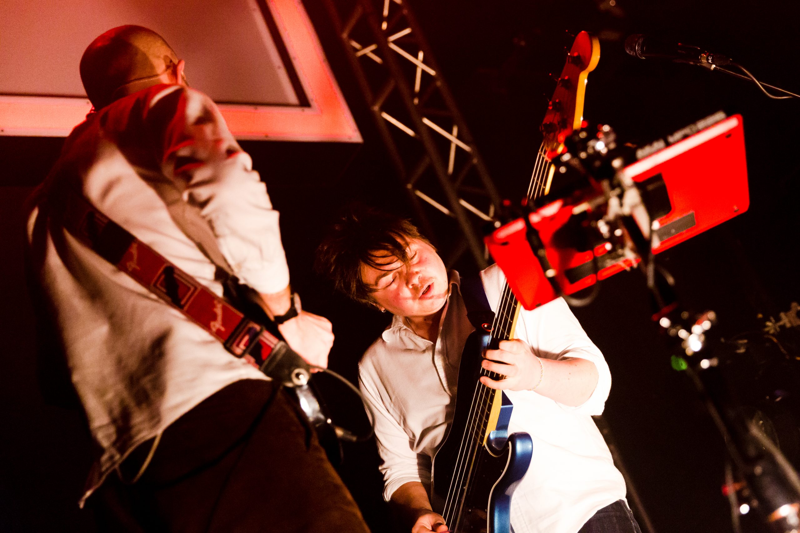 Bombay Bicycle Club playing at O2 Academy Leeds as part of their 2020 tour following the release of Everything Else Has Gone Wrong