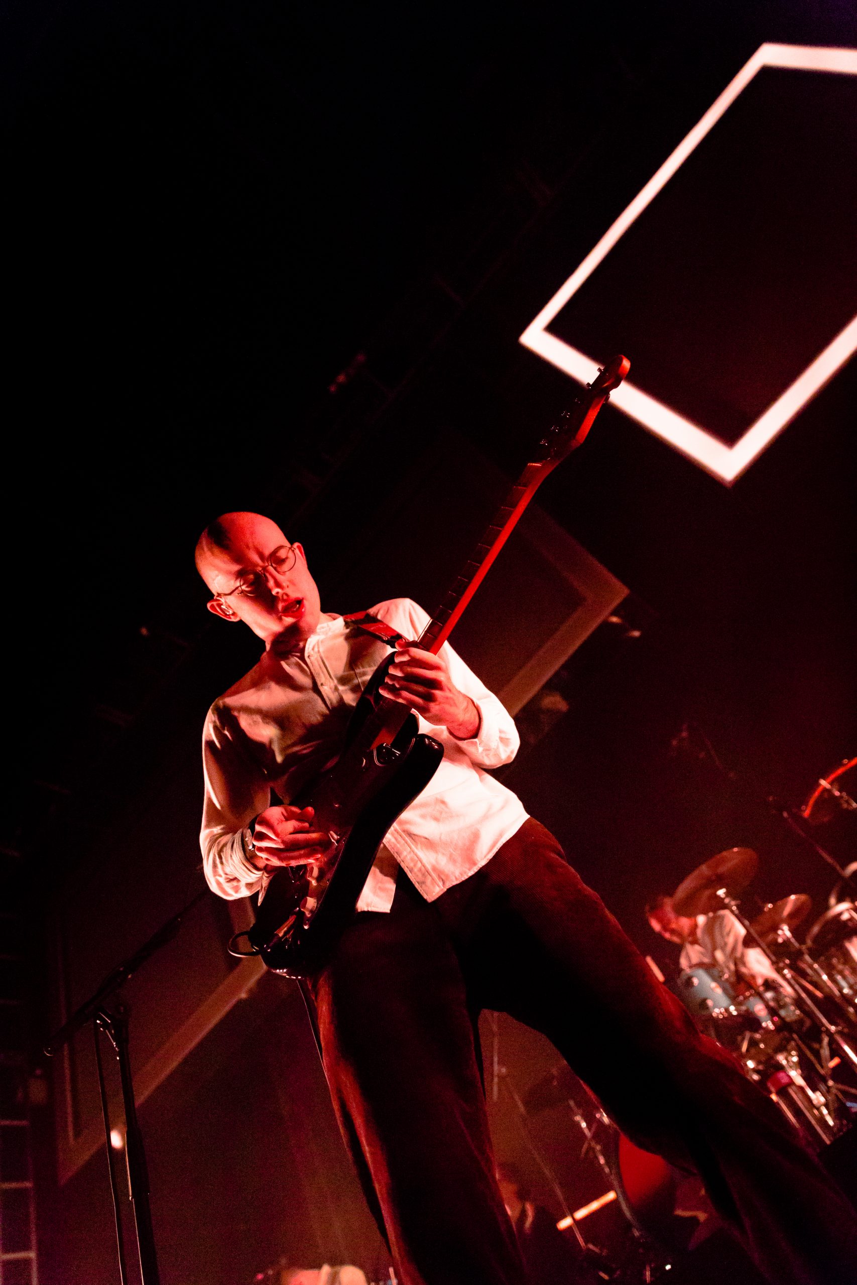 Bombay Bicycle Club playing at O2 Academy Leeds as part of their 2020 tour following the release of Everything Else Has Gone Wrong