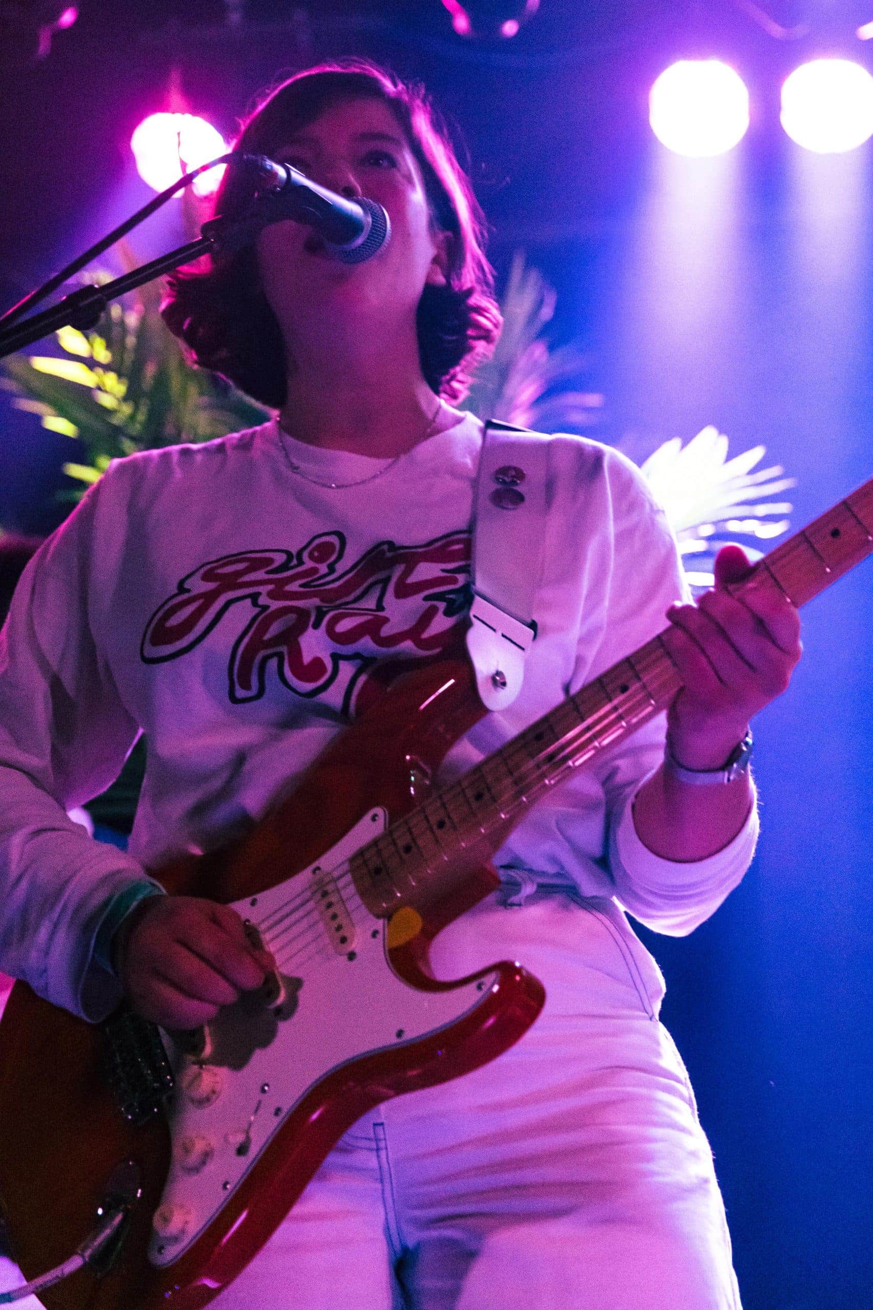 Girl Ray playing at Belgrave Music Hall Leeds