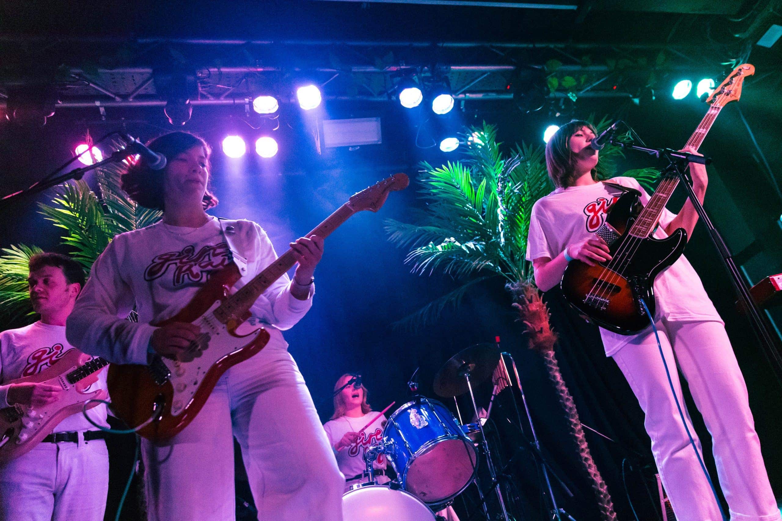 Girl Ray playing at Belgrave Music Hall Leeds