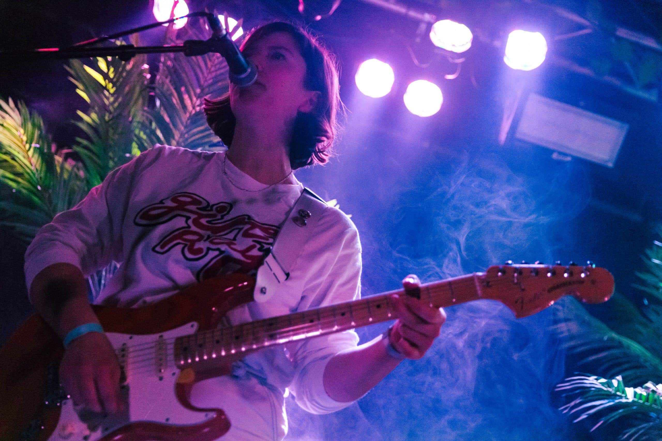 Girl Ray playing at Belgrave Music Hall Leeds