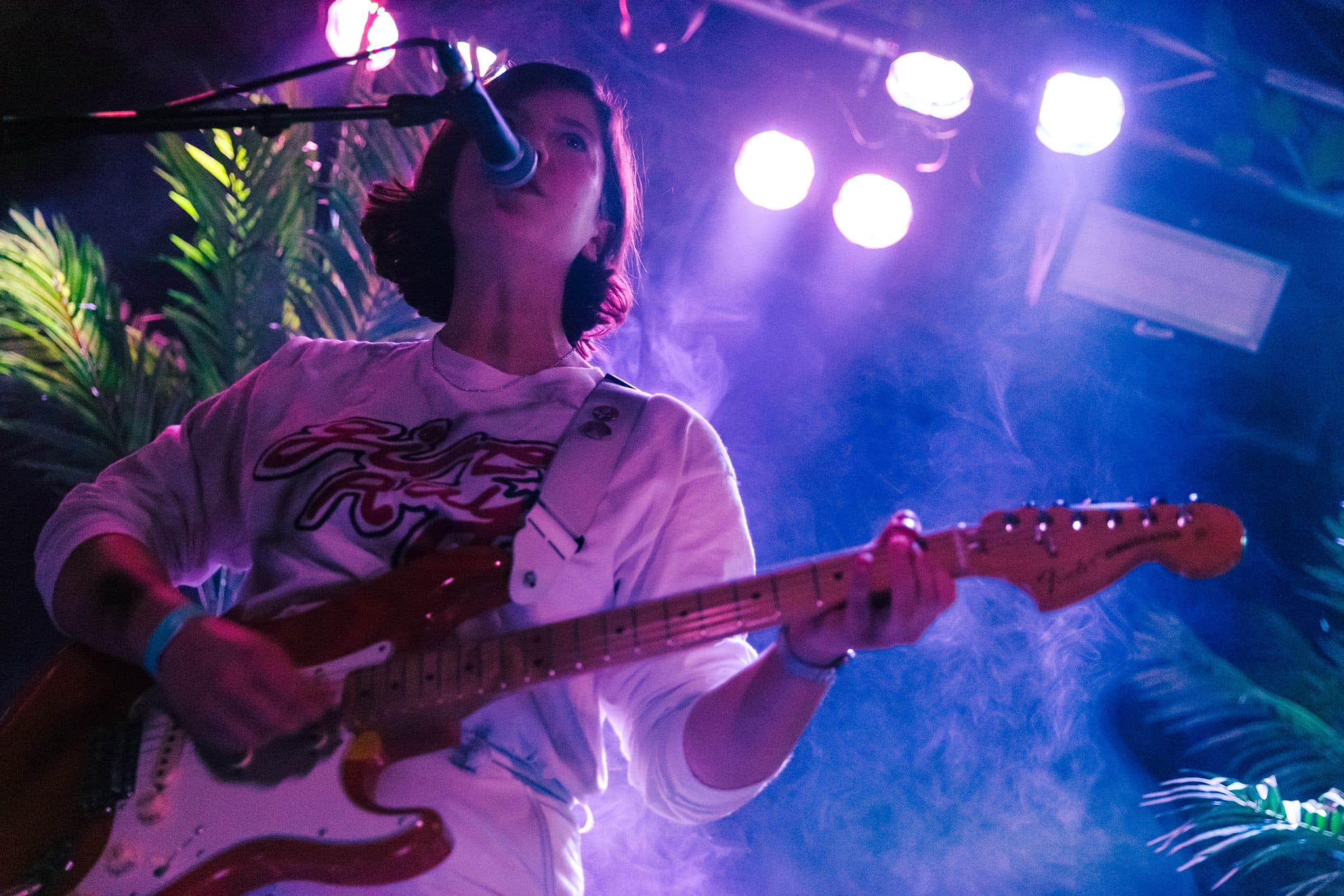 Girl Ray playing at Belgrave Music Hall Leeds