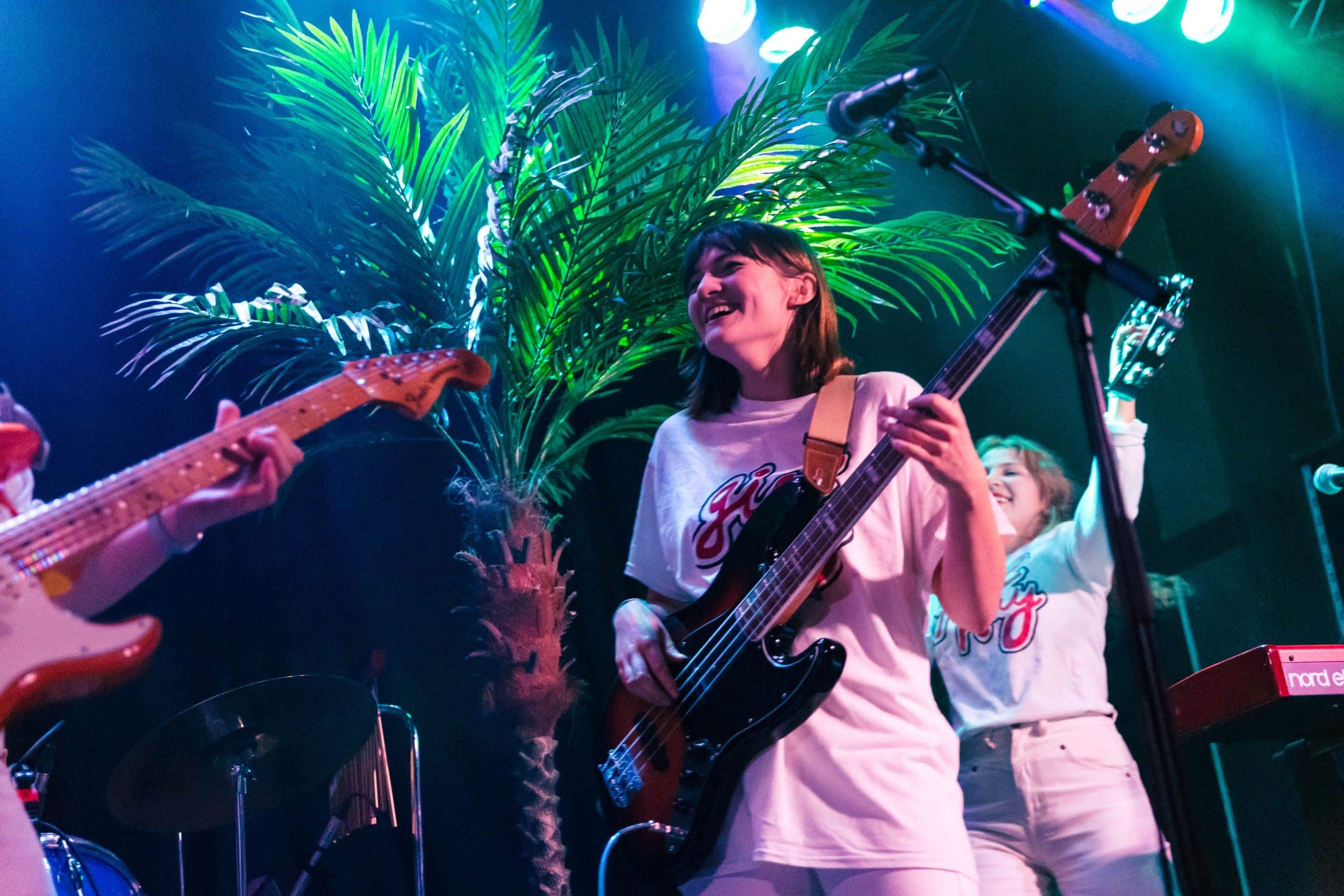 Girl Ray playing at Belgrave Music Hall Leeds