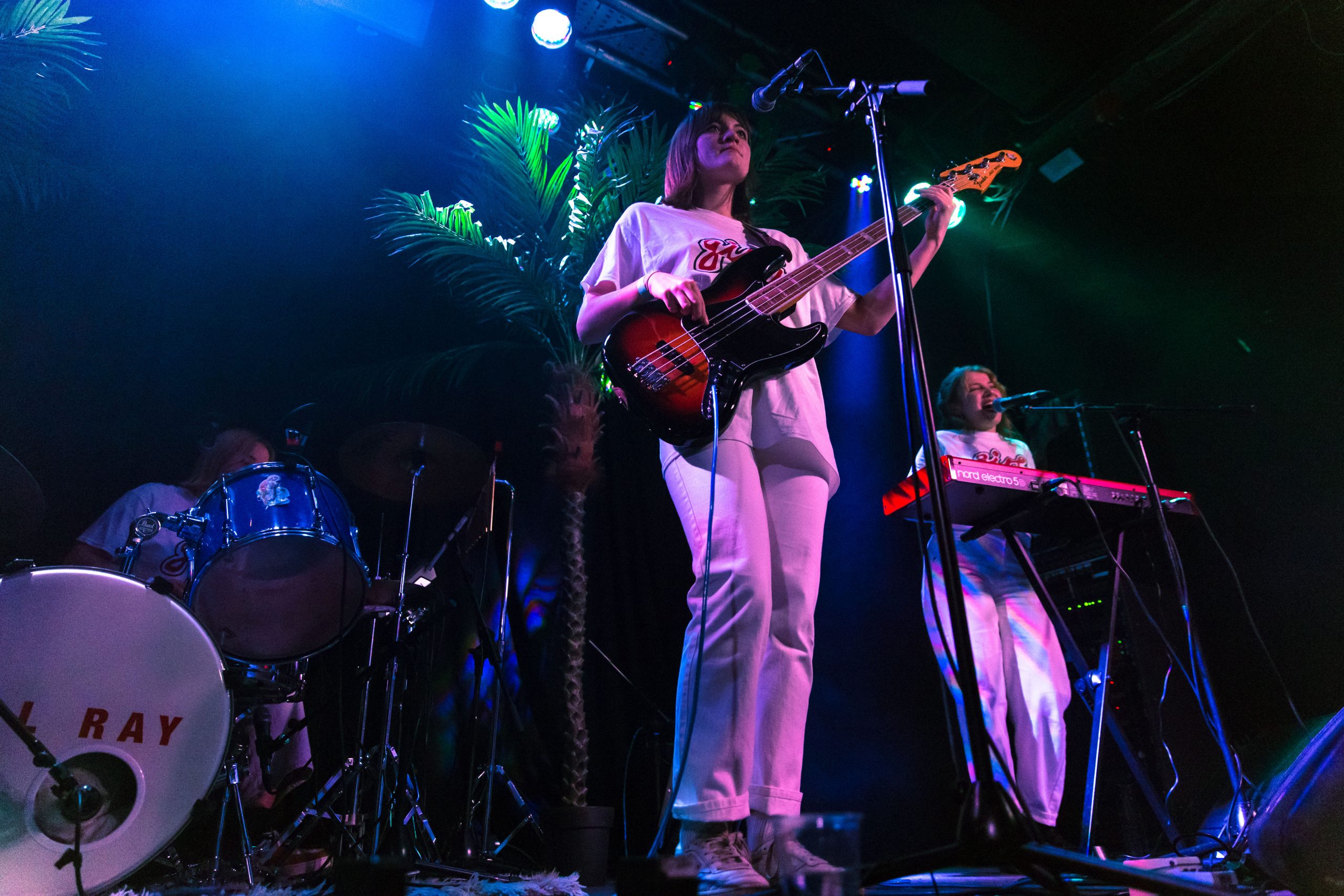 Girl Ray playing at Belgrave Music Hall Leeds