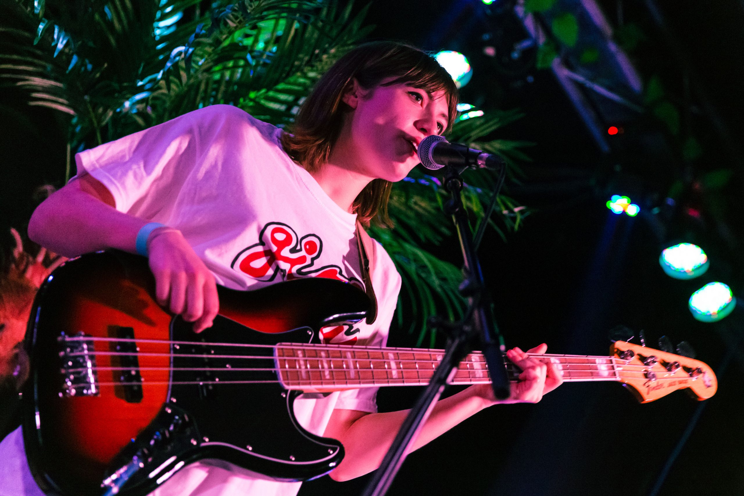 Girl Ray playing at Belgrave Music Hall Leeds