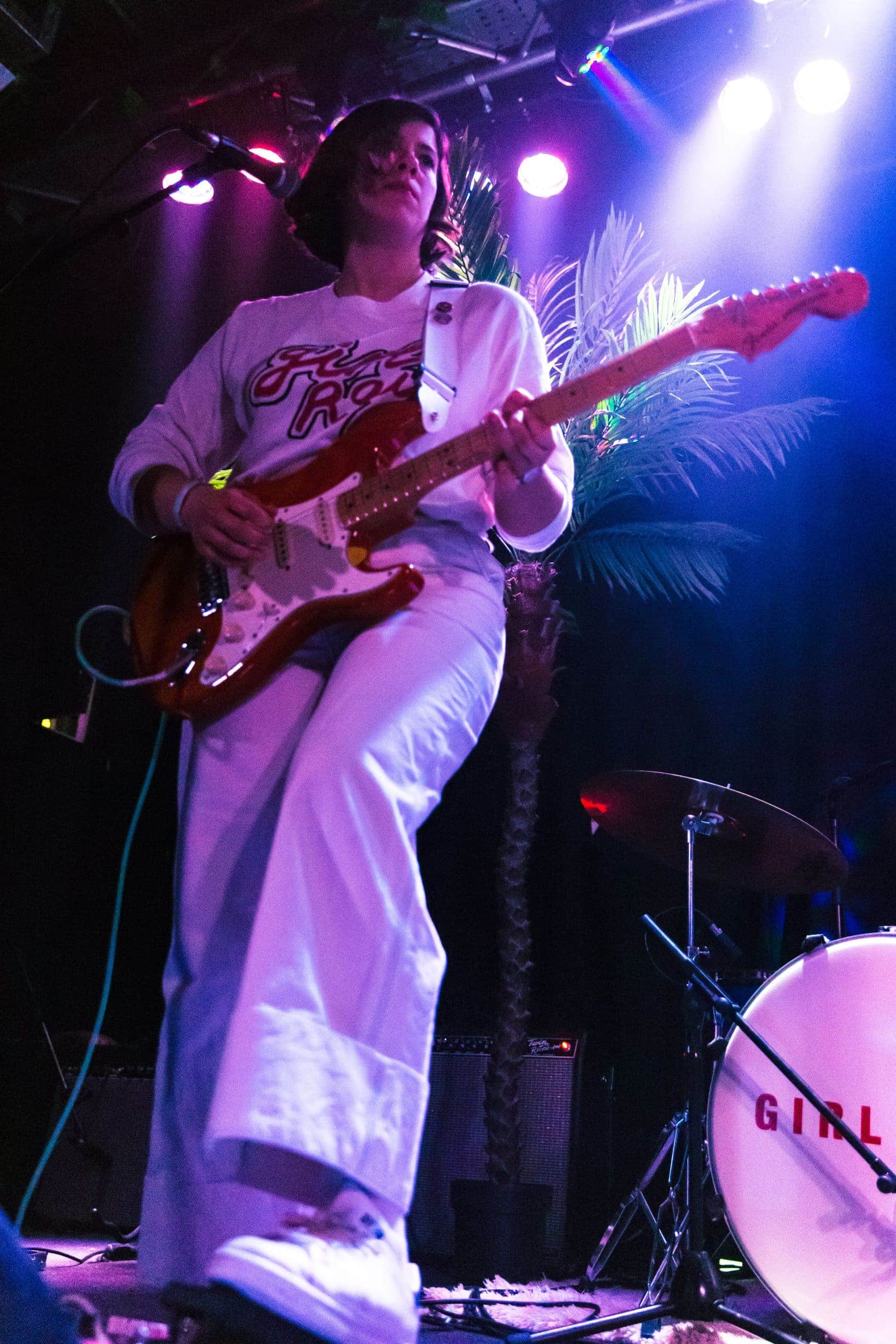 Girl Ray playing at Belgrave Music Hall Leeds