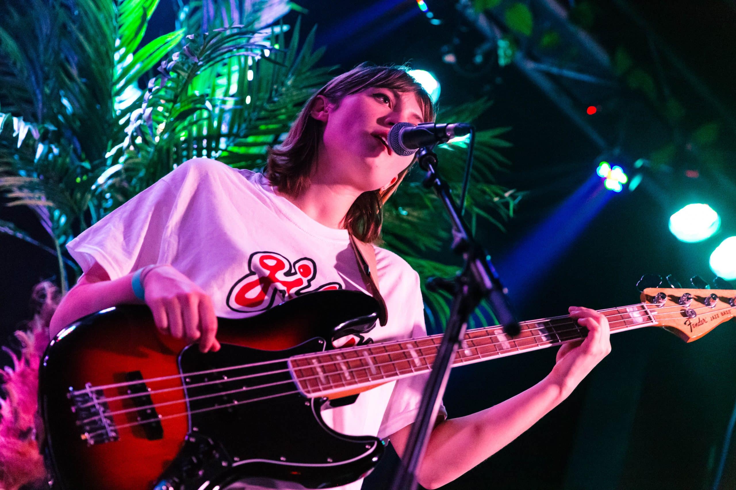 Girl Ray playing at Belgrave Music Hall Leeds