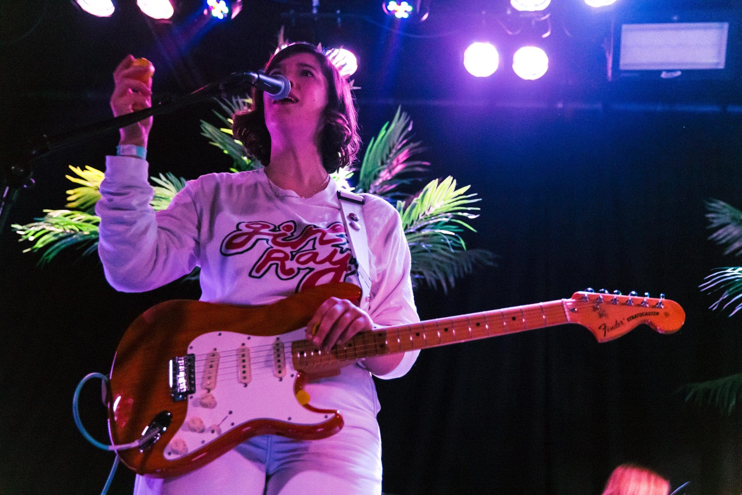 Girl Ray playing at Belgrave Music Hall Leeds