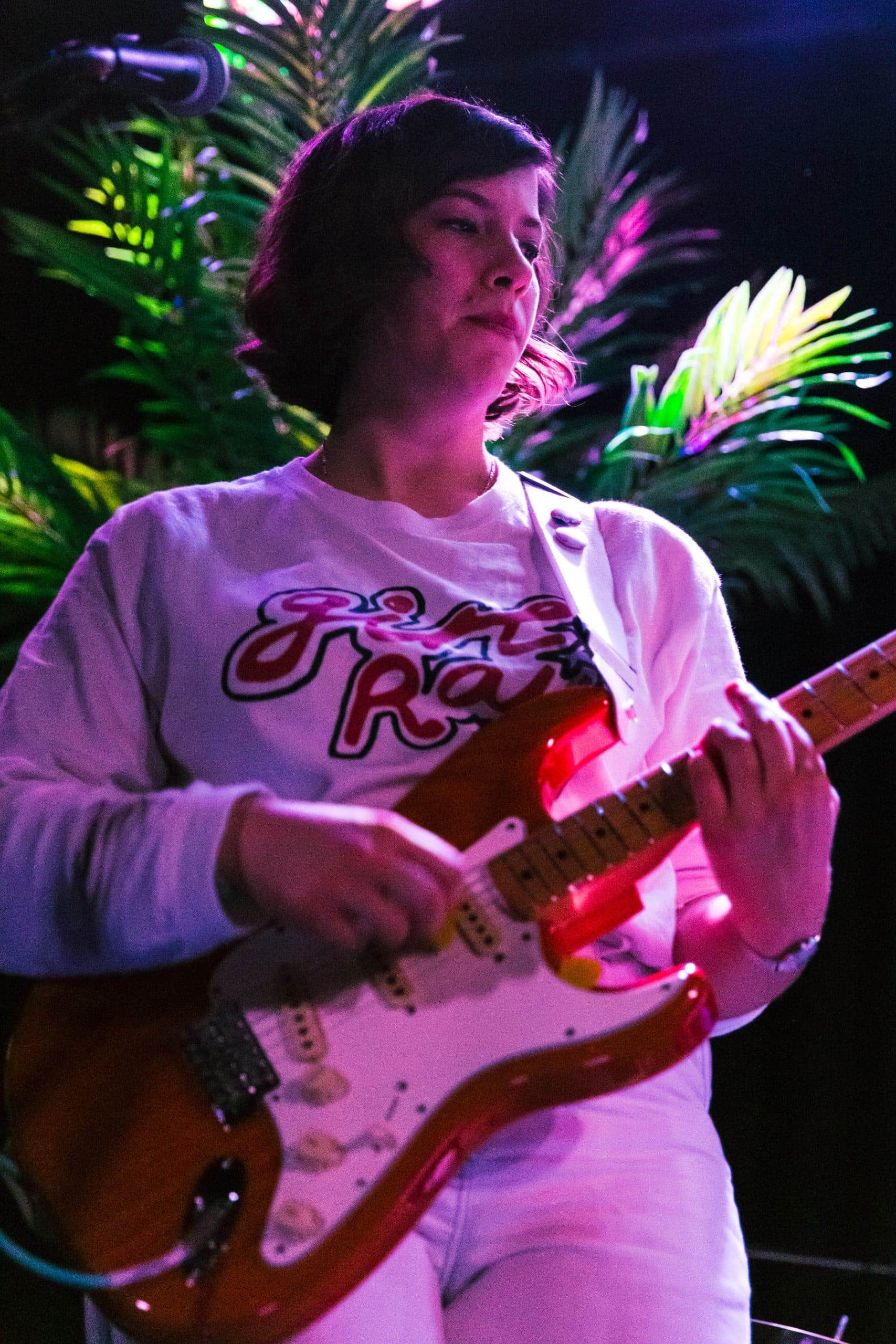 Girl Ray playing at Belgrave Music Hall Leeds