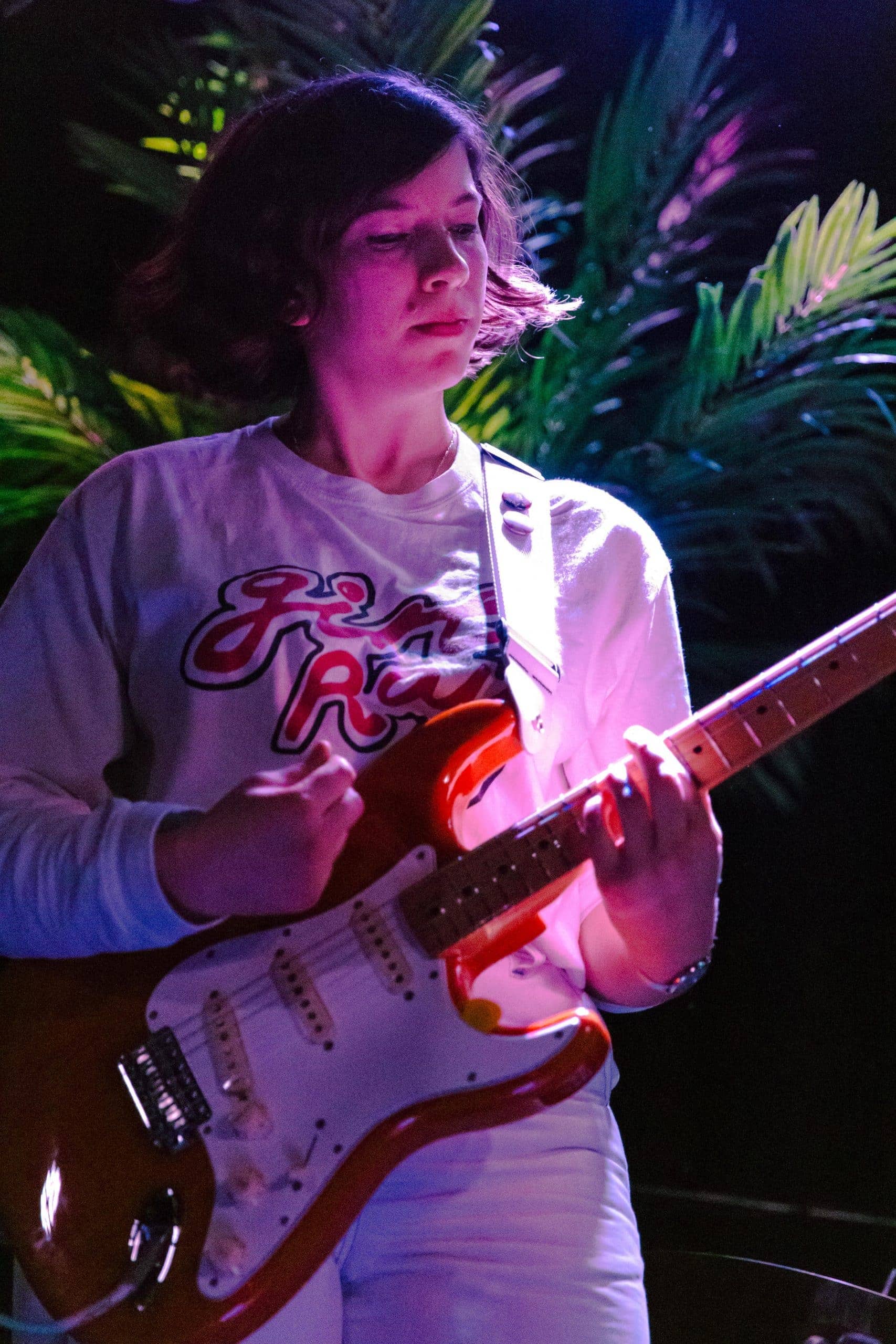 Girl Ray playing at Belgrave Music Hall Leeds