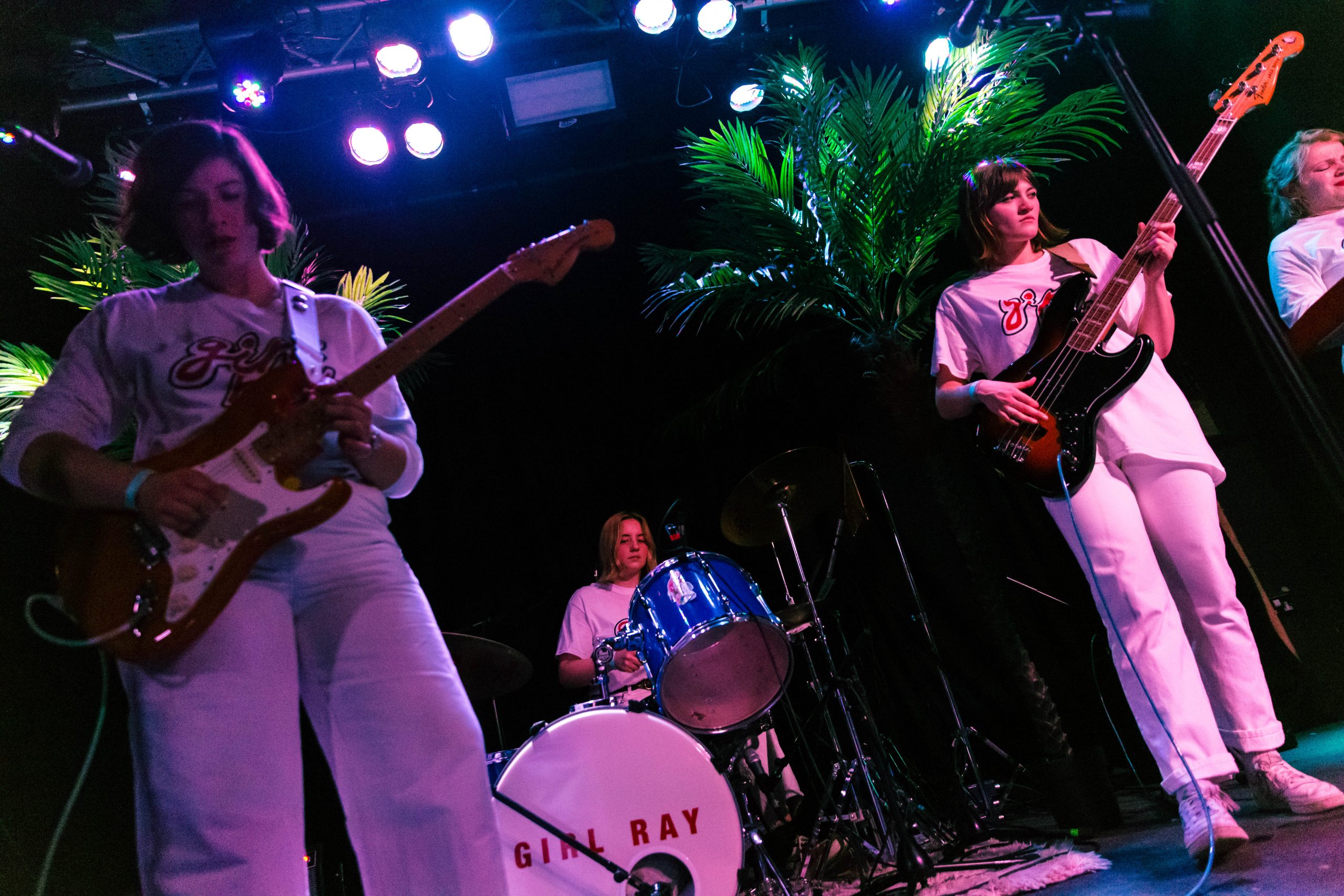 Girl Ray playing at Belgrave Music Hall Leeds