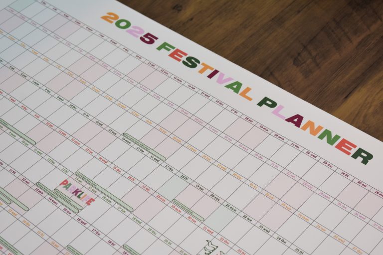 2025 UK Festival Wall Planner - Image 3