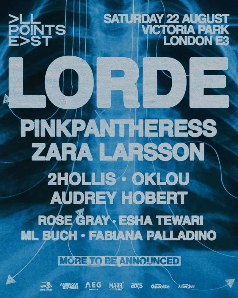 Lorde to headline All Points East 2026